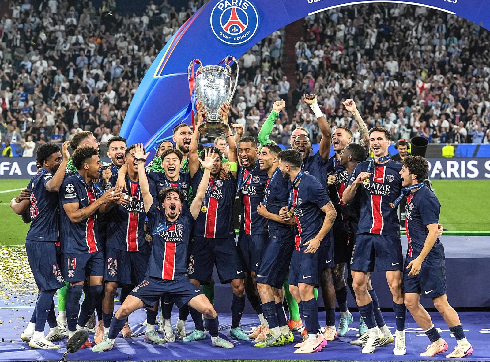 关于巴黎圣日耳曼遭遇失利，欧战形势严峻的信息